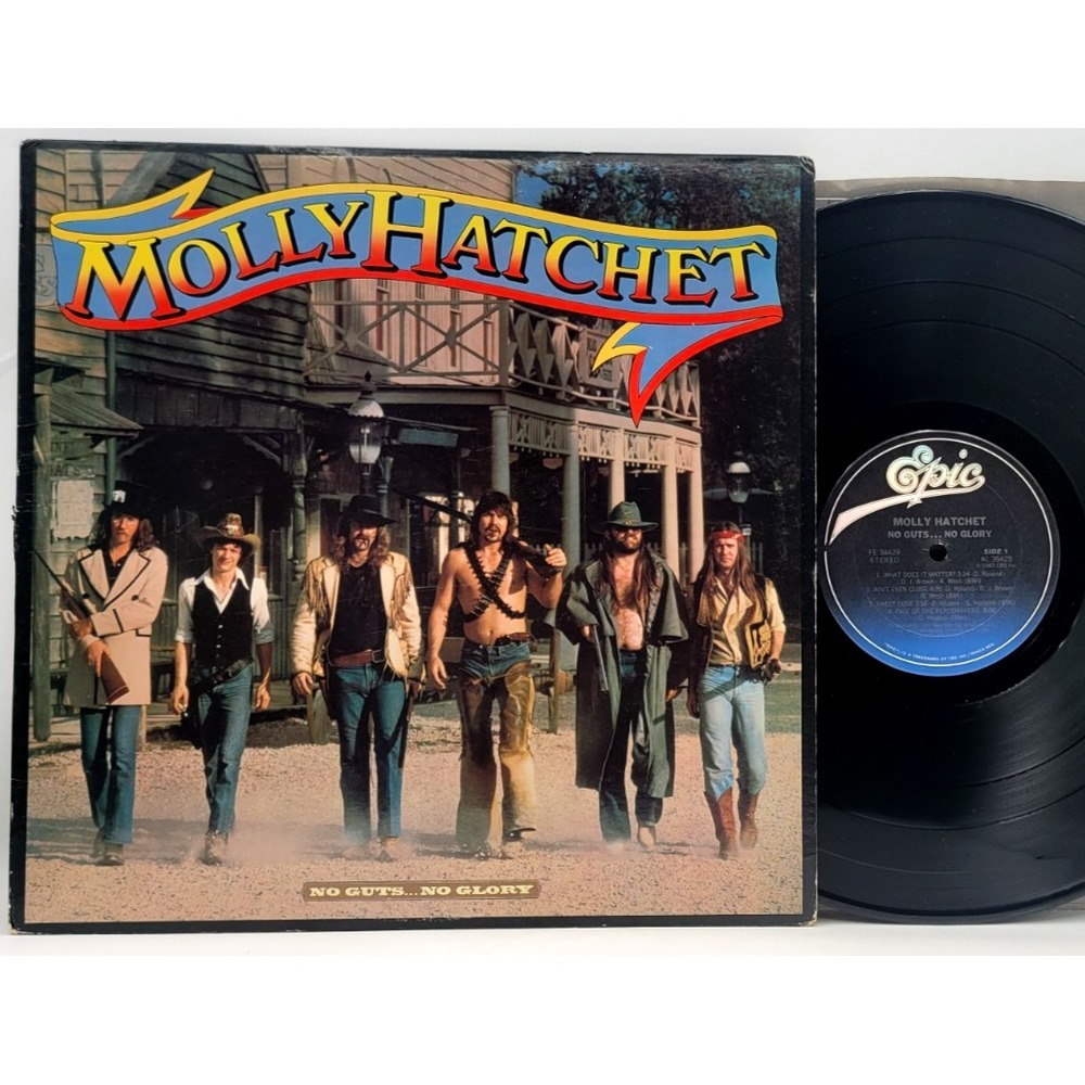 Molly Hatchet - No Guts... No Glory - Rock LP Record Epic
